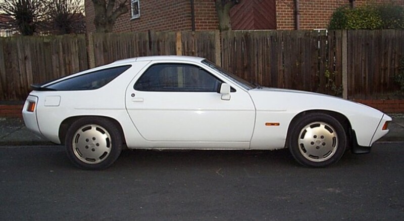 Porsche 928 S2 flat wheels
