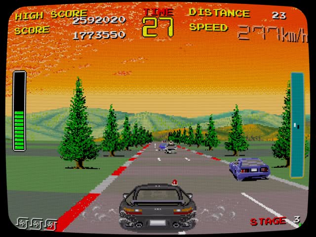 Chase H.Q. Arcade. Taito 1988